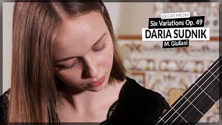 Daria Sudnik plays Six Variations on 'I bin a Kohlbauern Bub', Op. 49 by M. Giuliani | Siccas Media