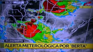 Sistema de tormentas "BERTA" ( Argentina 31/10/13 Dia 1 ) Parte 1/2