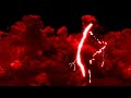 Red thunder storm animated 4k flashing lightning 10 hours background screensaver wallpaper 4k