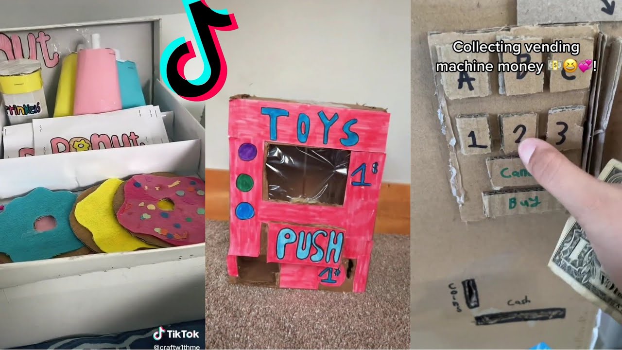 Cardboard Crafts 📦 TikTok Compilation #1 - YouTube