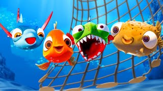 ALL FISH FRIENDS REUNITED...but then... I Am Fish Part 18 | Pungence