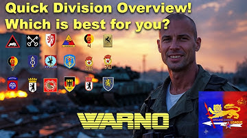 Quick Guide to all 23 WARNO Base Game Divisions! Strengths, Weakness and Difficulty!