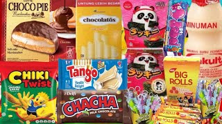 HUNTING JAJANAN SNACK || WAFER ASTOR SUSU BISKUIT PERMEN COKELAT VANILA KEJU CIKI MARSHMELLOW YOGURT