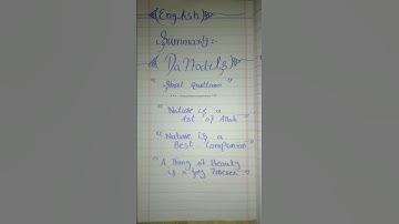 9 Class daffodils  Summary quotation for student