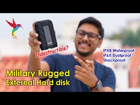 Best Rugged External Hard Drive 2019 Unboxing & Review