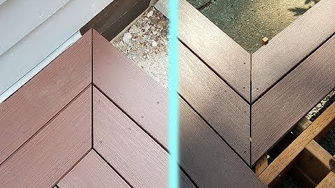 How to make 45 degree Deck Corners / Deck Frame Trick. Как строить углы террасы