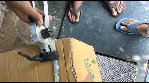 Manual tensioner & sealear use BARKAAT PACKAGING