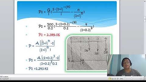 Uniform Arithmetic Gradient Part 2 (Engineering Economy)