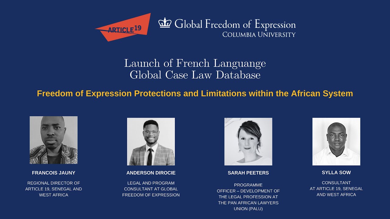 Freedom Of Expression Protections And Limitations Within The African Freedom of expression protections and limitations within the african