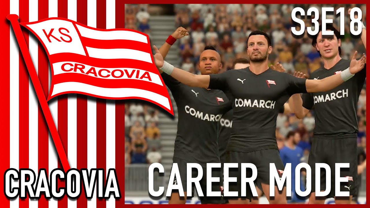 A European QUARTER FINAL! Polish League Cracovia Career Mode S3 Ep
