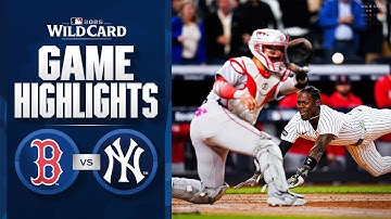 Red Sox vs. Yankees AL Wild Card Game 2 Highlights (10/1/25) | MLB Highlights
