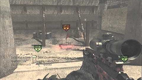 MSR Quickscope Rampage Modern warfare 3