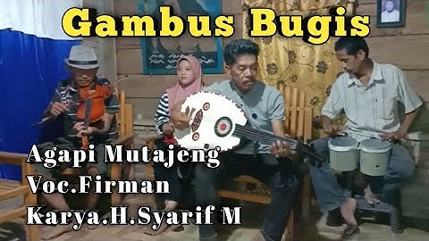 Gambus Bugis//Agapi Mutajeng//Karya.H.Syarif M//Voc.Firman//Cover.Mase Maseh Group