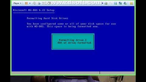 How to install MS-DOS on VMWare