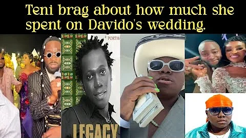 Davido, Dbanj, Duncan Mighty sing for Chioma on wedding day. CHIVIDO25