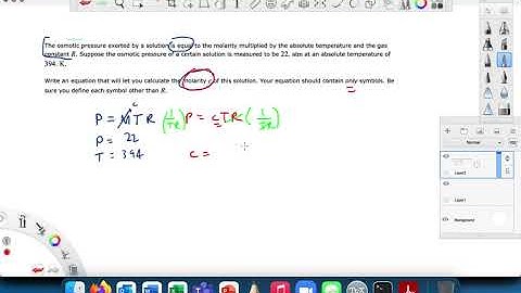 Setting up the solution to a basic quantitative problem