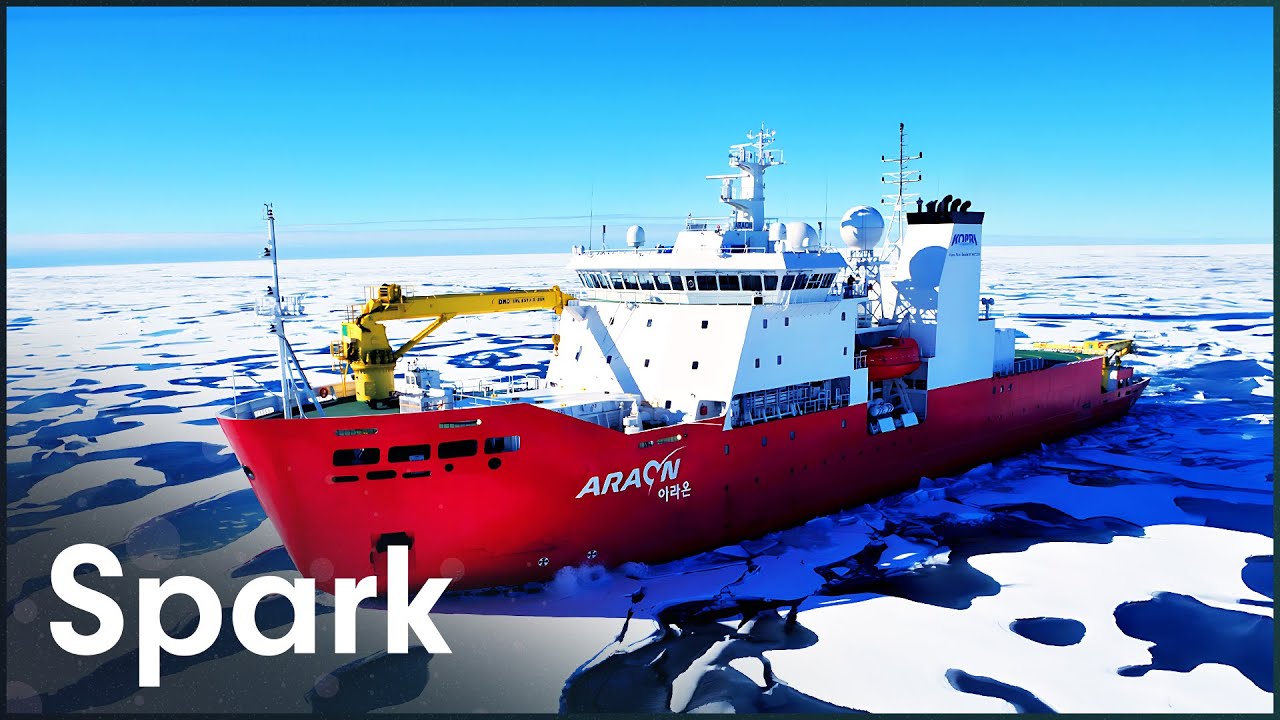 Documentary backdrop image for Living Aboard A Korean Polar Research Ship (RV Araon) (2021)