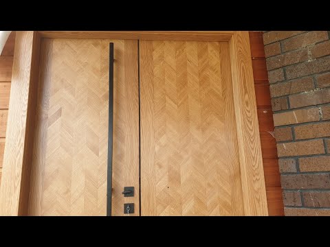 Video: Veneered Doors: Varieties, Accessories, Installation And Operation Features