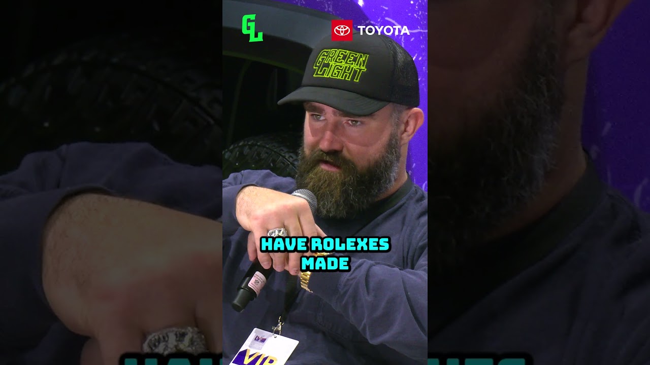 Jason Kelce Is The Only Guy To Wear A Rolex In Carhartt Clothing