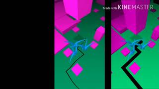 Dancing Line The Desert - Ios vs Android