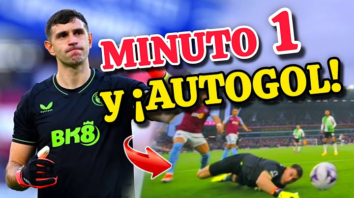 🚨¡AL DIBU MARTINEZ LE FUE HORRIBLE contra el liverpool Y EL COLOMBIANO DURAN LO SALVO!