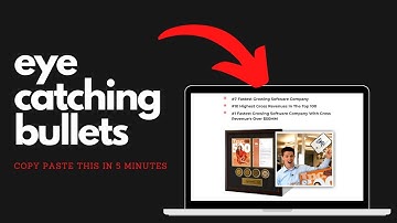 How To Add Custom Bullet Points In ClickFunnels