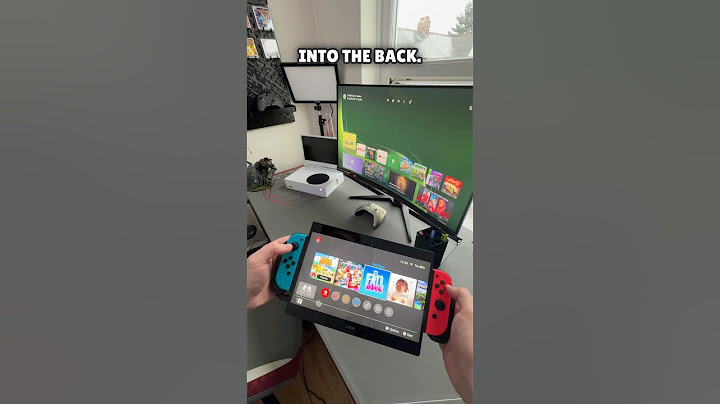 Giant Nintendo switch