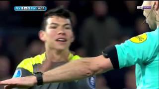 Chucky Lozano vs Feyenoord Rotterdam | HD 720p | KNVB Becker | 31/01/18