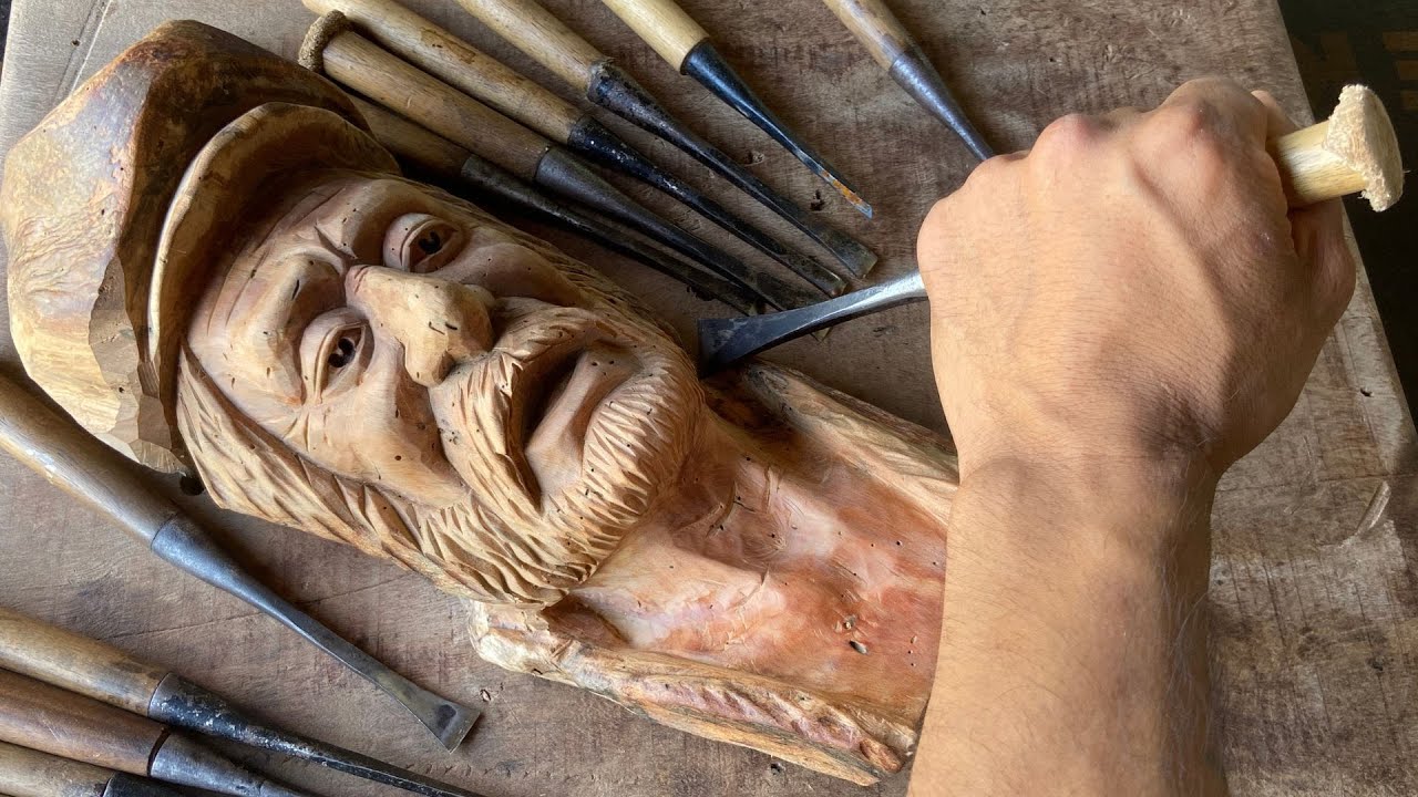 Watch Me Carve a Lifelike Face from Scratch