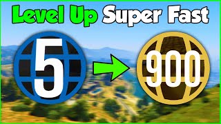 How To Level Up SUPER FAST In GTA 5 Online! (250,000 RP Per Hour!)