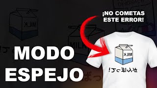 ¿Como imprimir en modo espejo? | impresión para sublimación