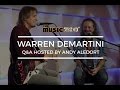 Warren demartini of ratt qa at the music zoo