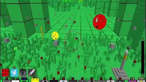 Fractal Block World- Madness Hardcore Pacifist Part 1: Noob Mazes Galore