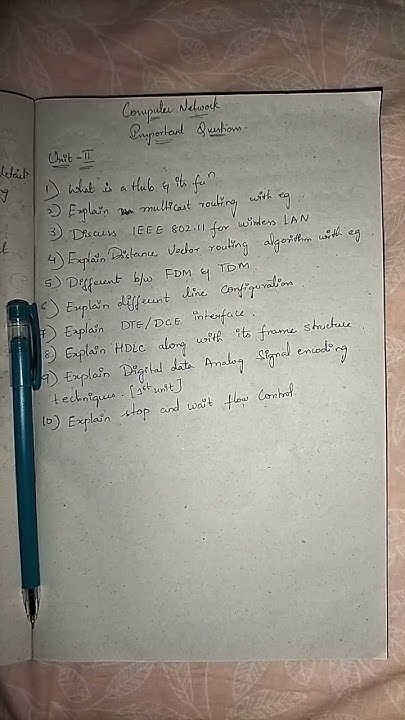 computer-network-unit-2-important-questions-for-msc-computer-science