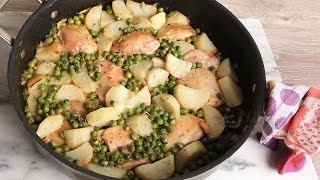 One Pot Roast Chicken with Potatoes & Peas | Episode 1156
