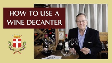 How to Use a Wine Decanter | Crystal One-Hand Decanter Demonstration | Learn to Decant Like a Pro