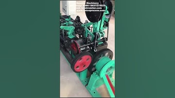 Automatic Fence Barbed Wire Making Machine