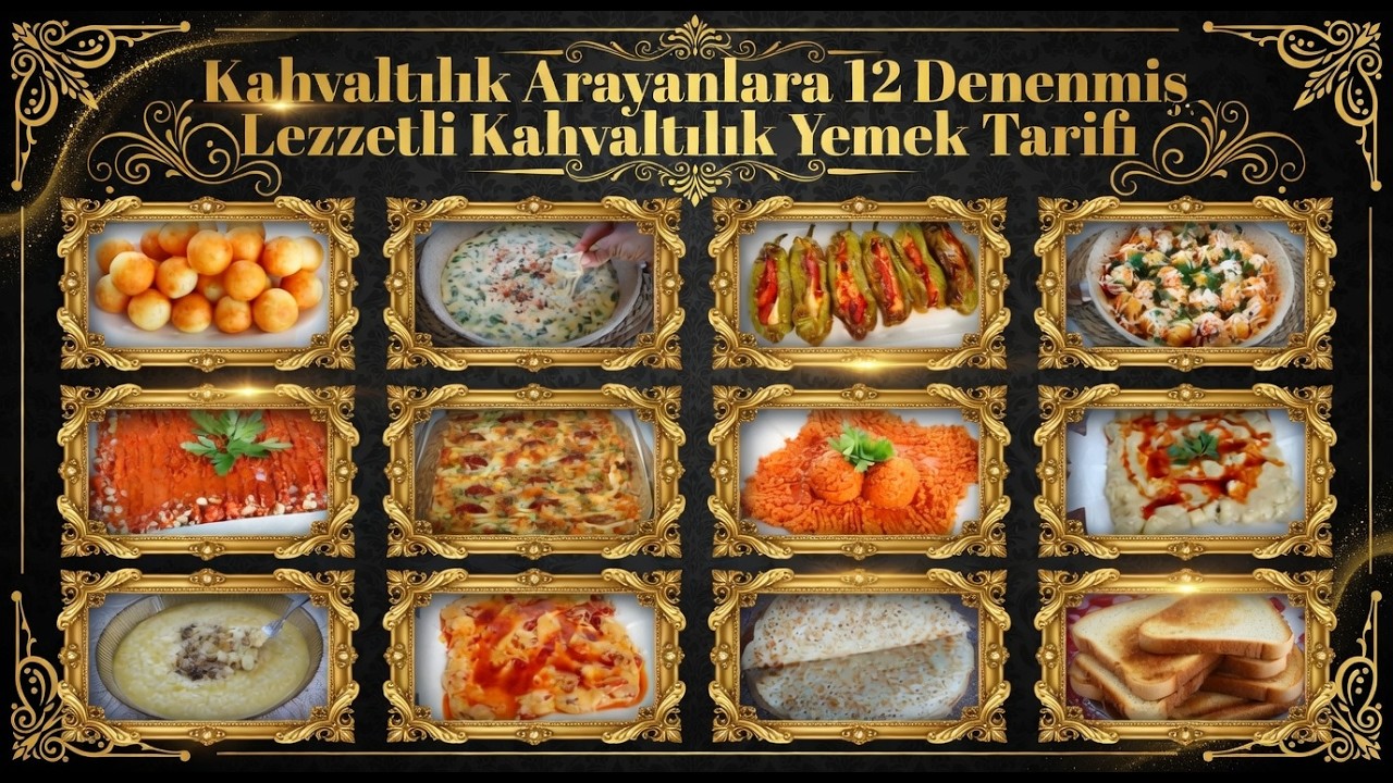 Kahvaltılık Ne Yapsam ? 12 Denenmiş Kahvaltı Tarifi Burda Gereksiz Uzatmadan
