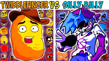 ALL TWIDDLEFINGER VS SILLY BILLY | FNF Character Test | Gameplay VS Playground