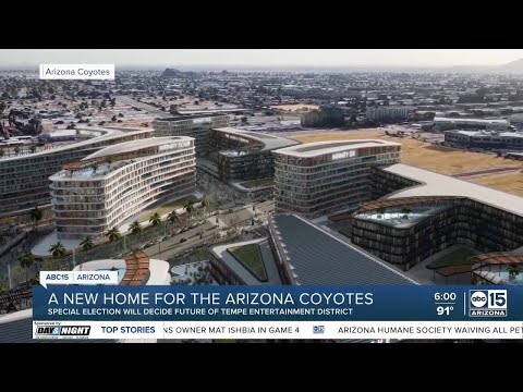 Tempe special election to decide fate of Coyotes' arena, entertainment district