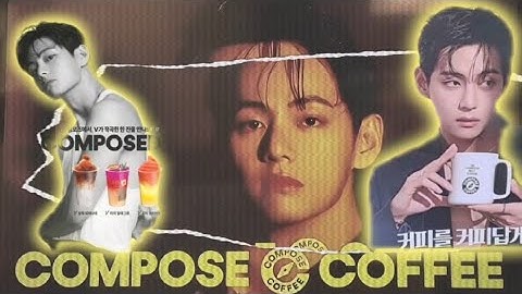 New Visual Alert! Kim Taehyung Stars in a Compose Coffee Commercial, Fans Can