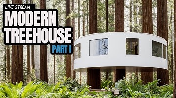 Lets Build A Modern Treehouse - Ark Survival Ascended