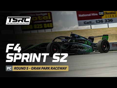 TSRC F4 Sprint S2 | iRacing | Round 5 @ Oran Park Raceway