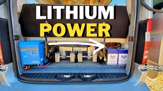 RV Lithium Battery UPGRADE with Battle Born Batteries in our Sprinter Van