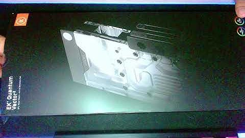 EKWB Vector2 RTX 3090 Ultra FTW3 Waterblock & Active Backplate Set Quick unboxing