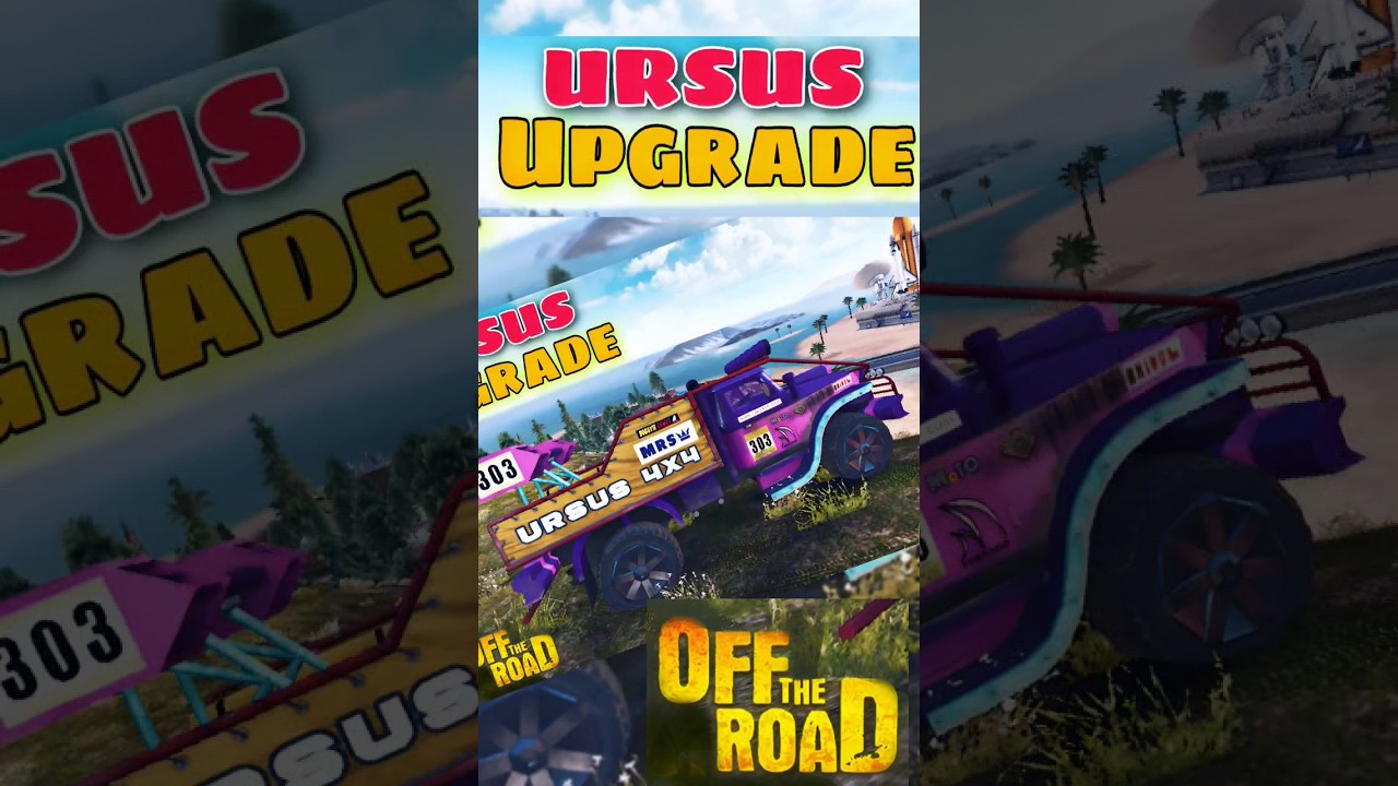 Off The Road URSUS Full upgrade 👍 || Otr shorts 