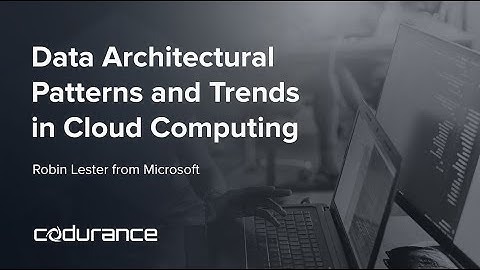 Data Architectural Patterns and Trends in Cloud Computing