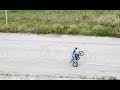 Bike stunt riding  dji mavic pro