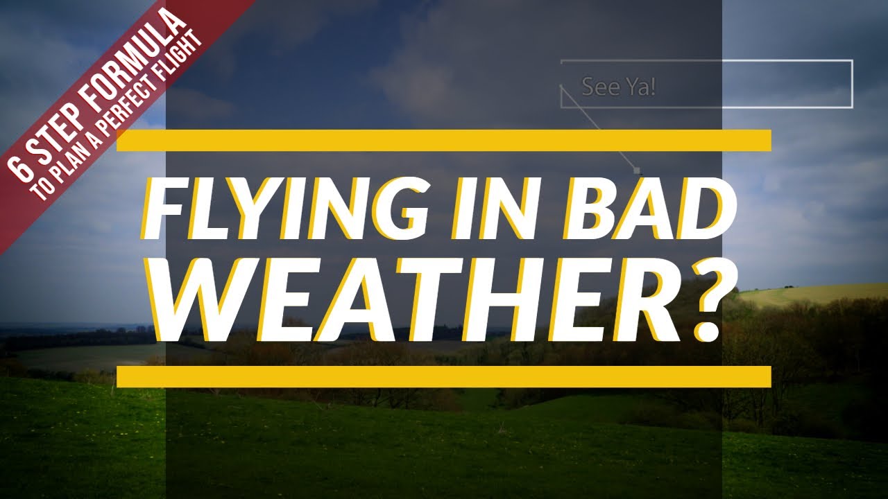 Weather conditions to think about when flying your drone