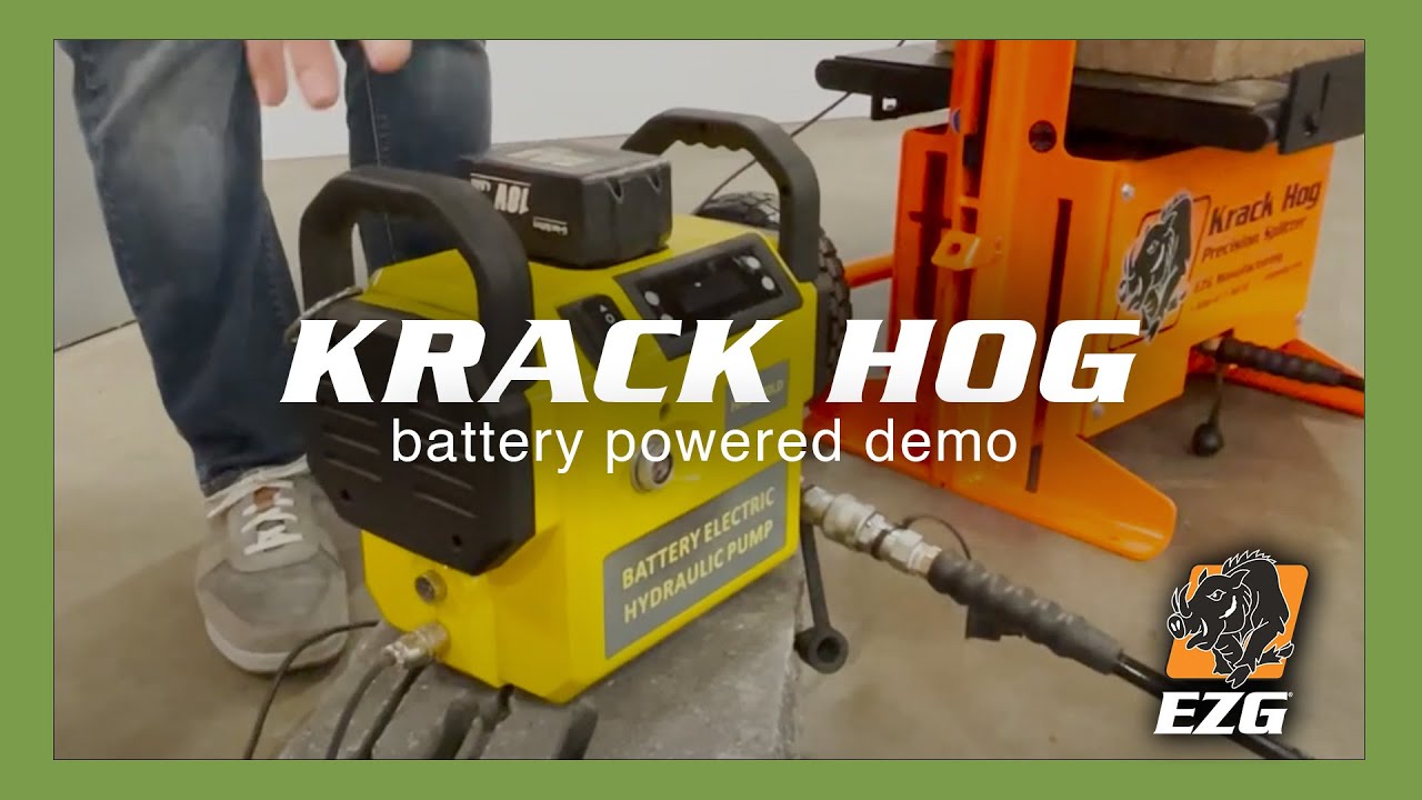 Krack Hog Precision Splitter | Paver Block Splitter